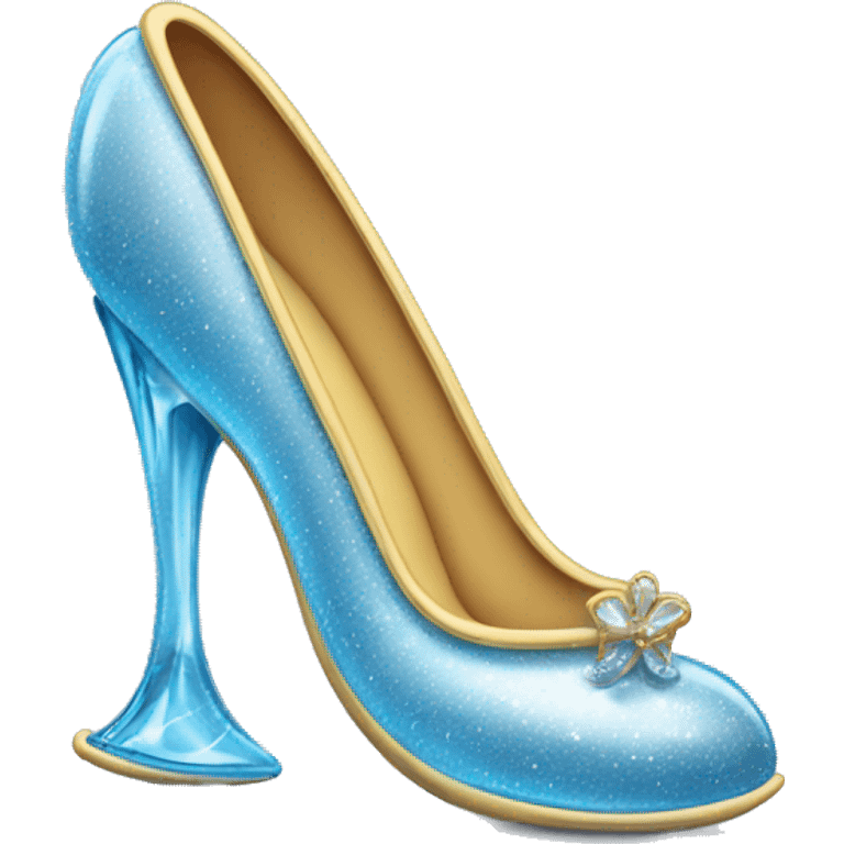 cinderella glass slipper emoji