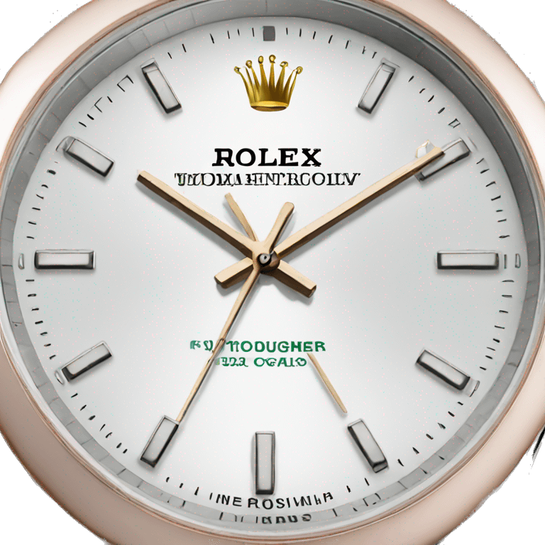 Rolex Watch emoji