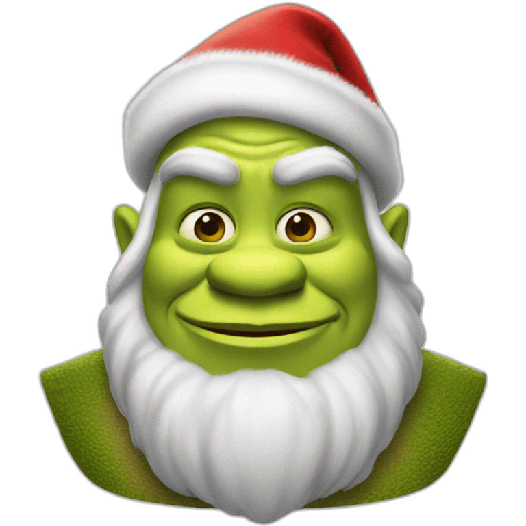 shrek santa emoji