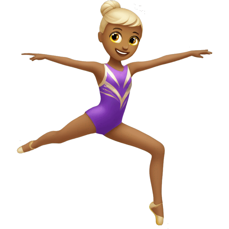 Rhythmic Gymnastic with ball emoji