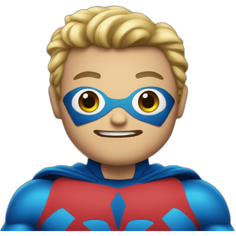 superhero emoji