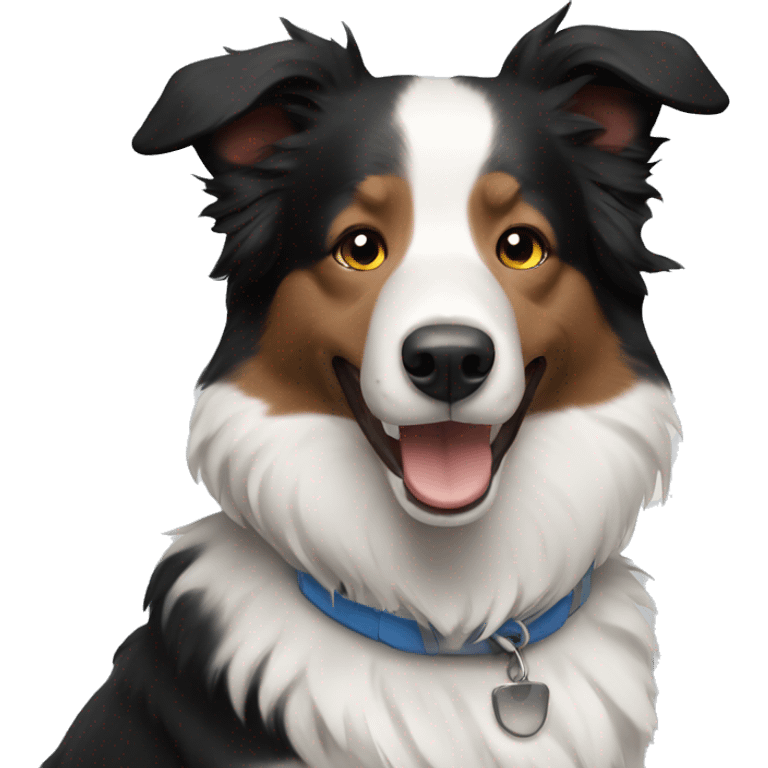 Border collie  emoji