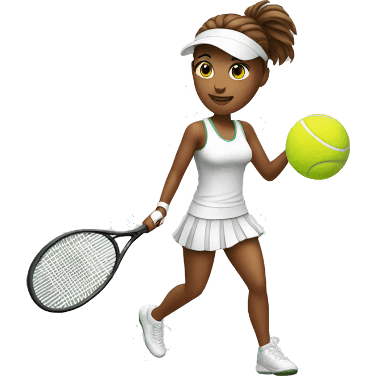 tennis woman emoji