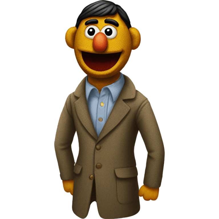 bert the muppet emoji