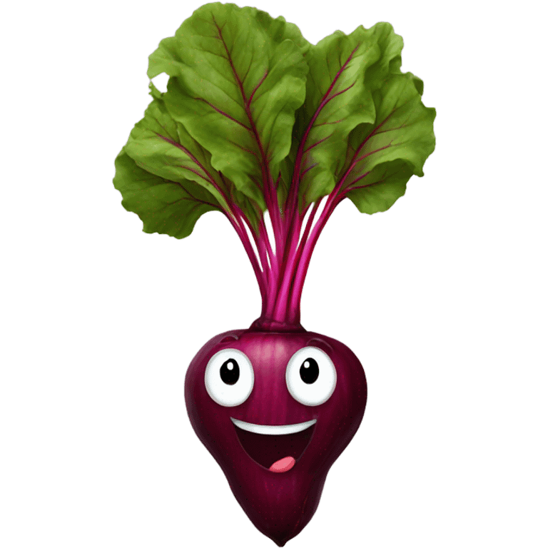 happy beetroot emoji