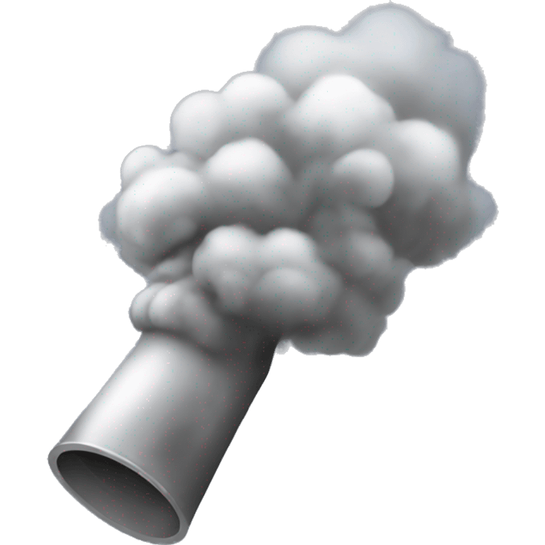 Exhaust emitting smoke emoji