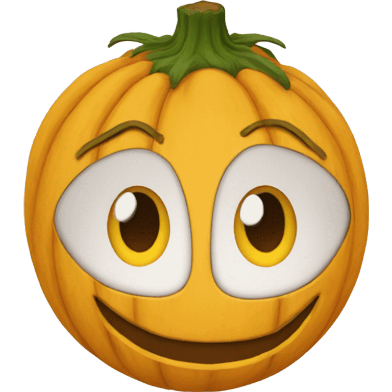 crea una emoji con forma de curcuma feliz emoji