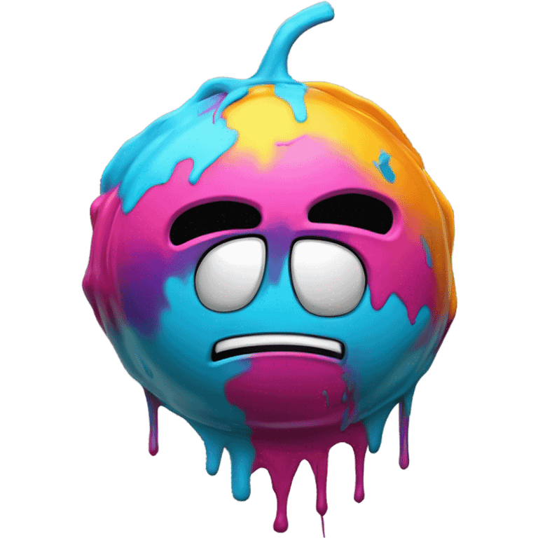 Bombe de graffiti  emoji