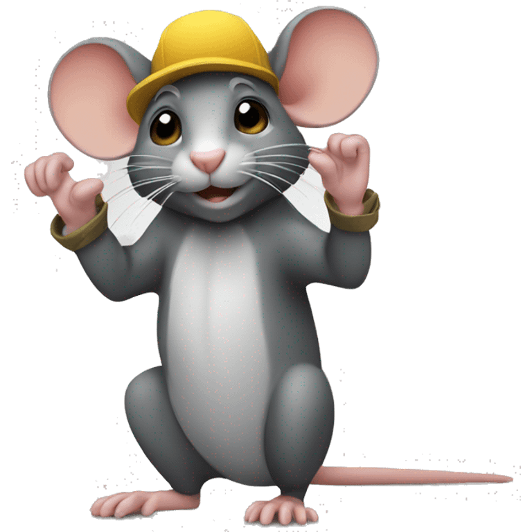 Rat Saluting emoji