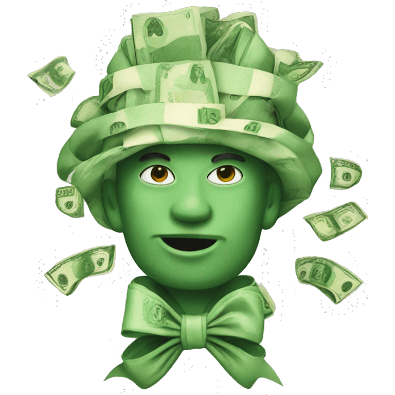 money with bows emoji