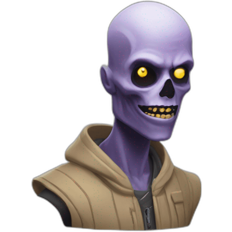 Skin ghoul fortnit emoji