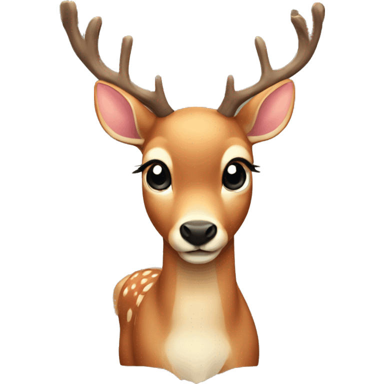 cute deer emoji