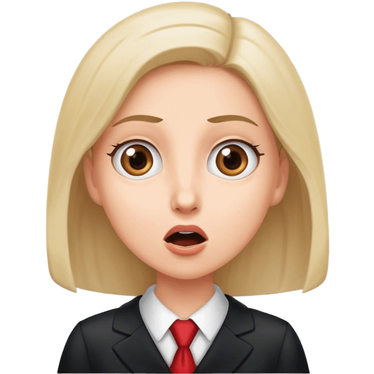 Lawyer surprised emoji