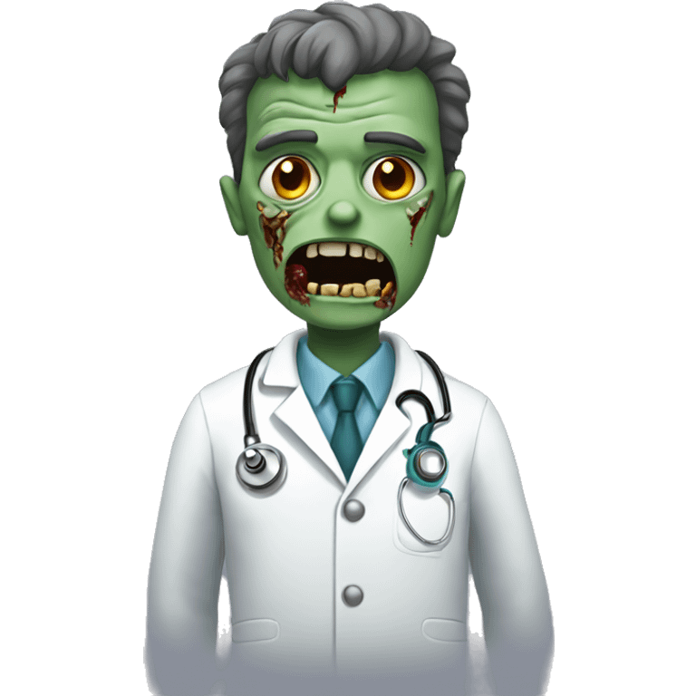 Doctor zombie  emoji