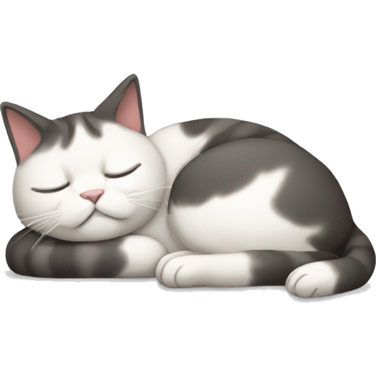 Sleeping cat emoji