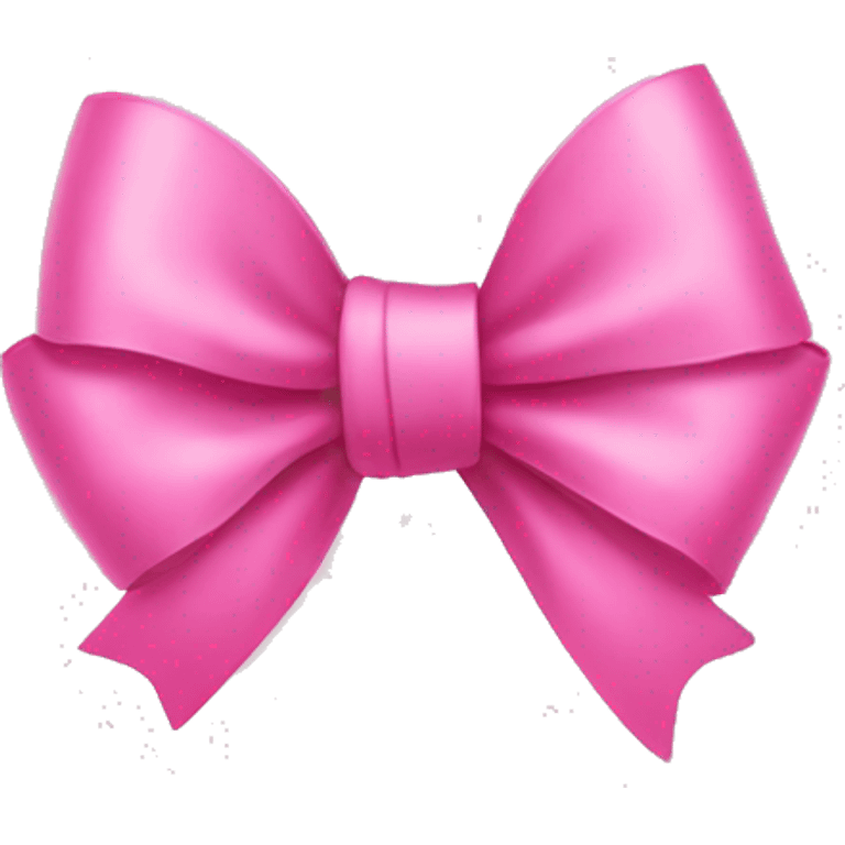 pink bow emoji