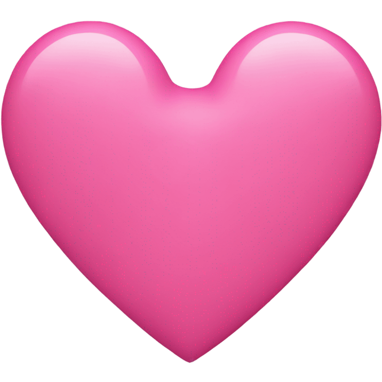 Pink heart emoji