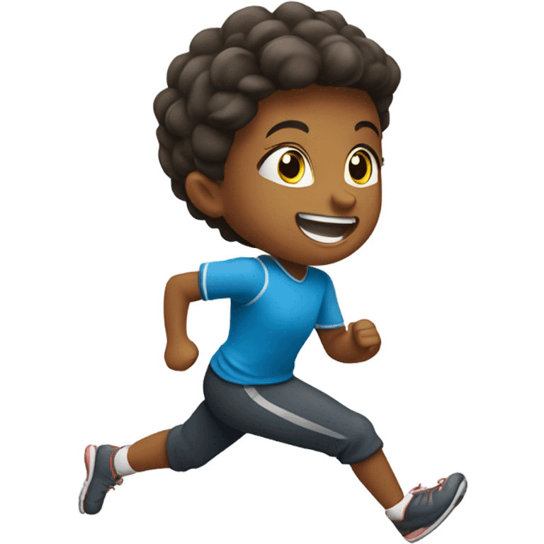 child playing sport emoji