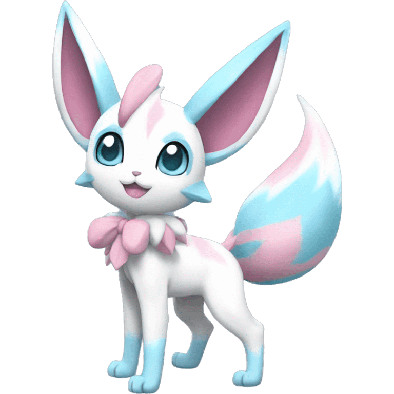 Sylveon-Glaceon full body emoji