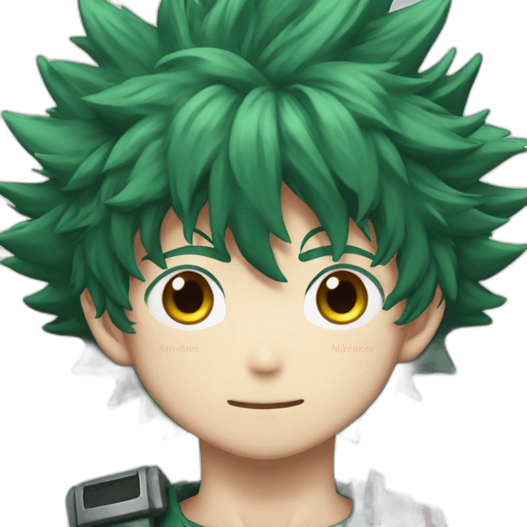 Izuku midoriya emoji