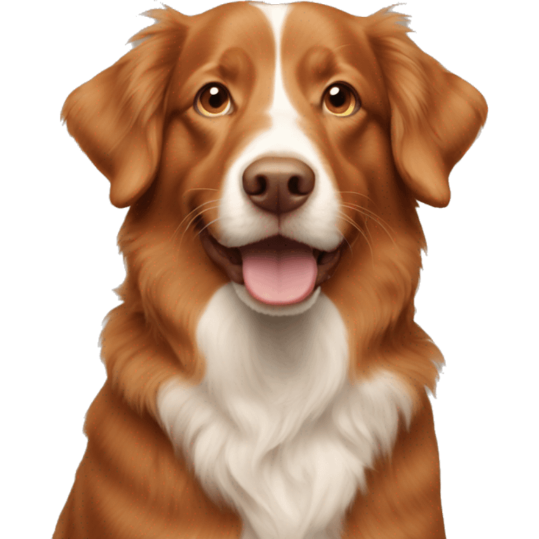 Ginger toller  emoji