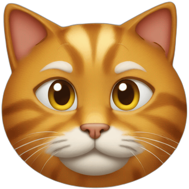 Garfield the cat emoji