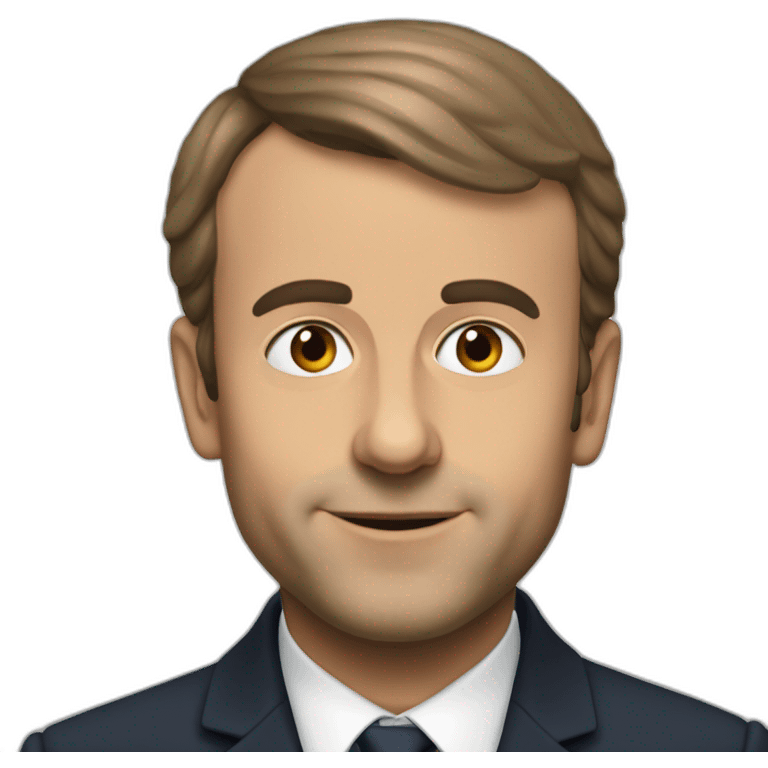 Emanuel Macron emoji