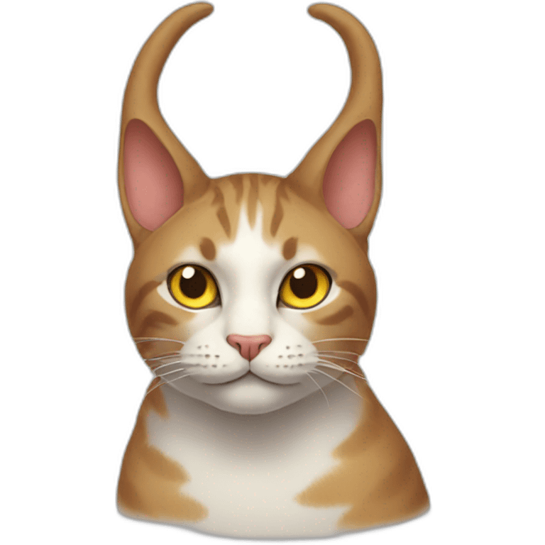 Cat with horns emoji