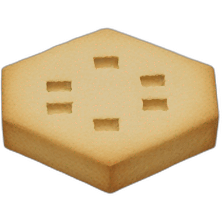 hexagon cracker emoji