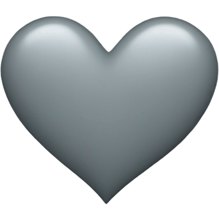 gray heart emoji