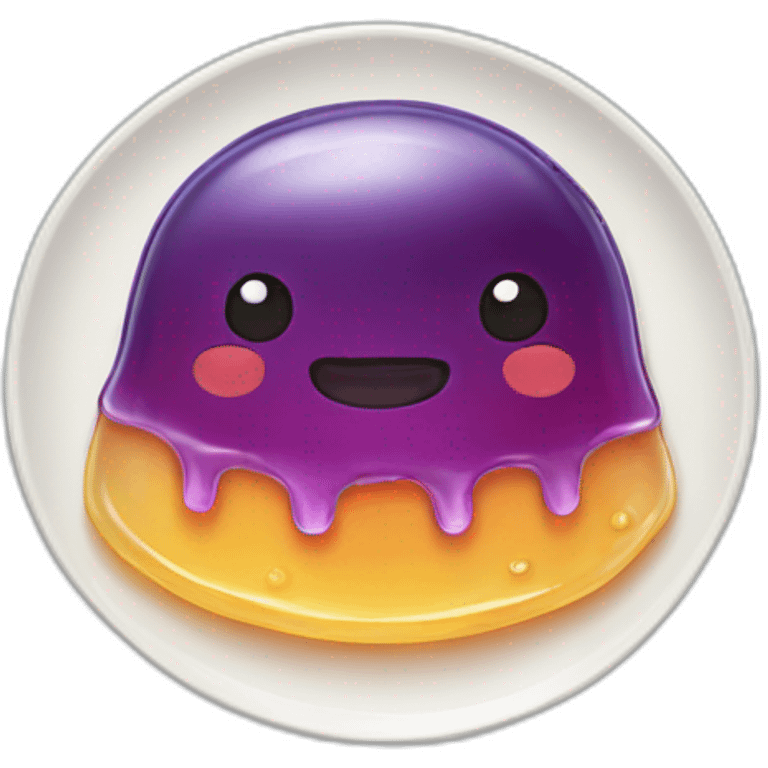 jelly-on-plate emoji