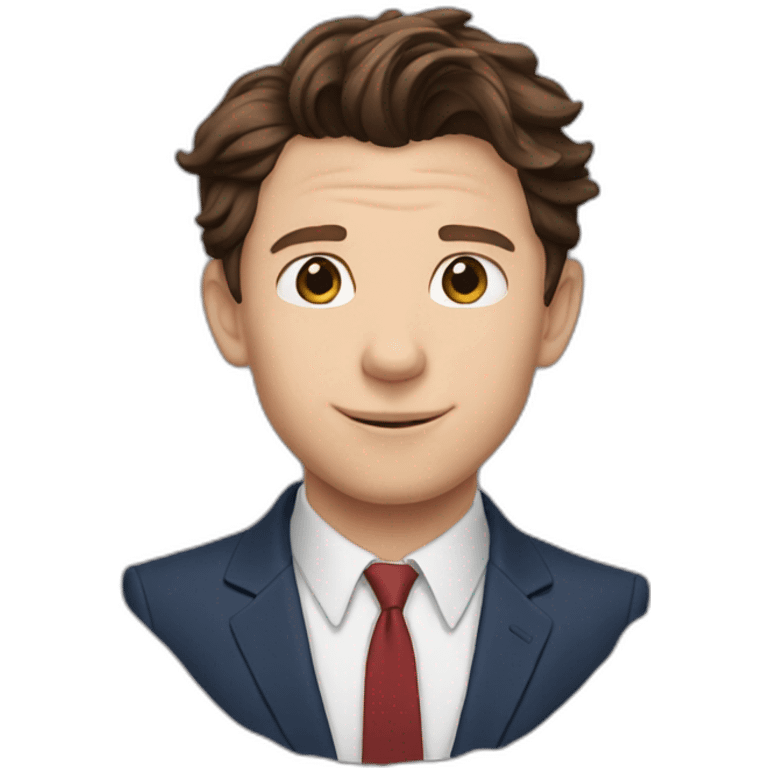 Tom Holland suits emoji