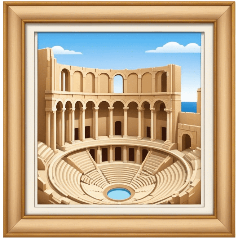 Cinematic Realistic Odeon of Herodes Atticus Emoji emoji