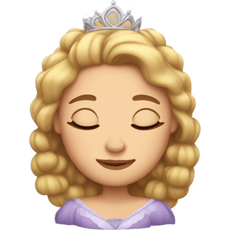 Sleeping princess  emoji