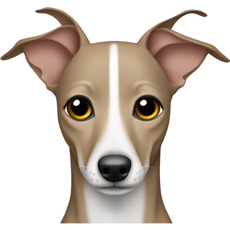 Sand Italian greyhound style iPhone emoji  emoji