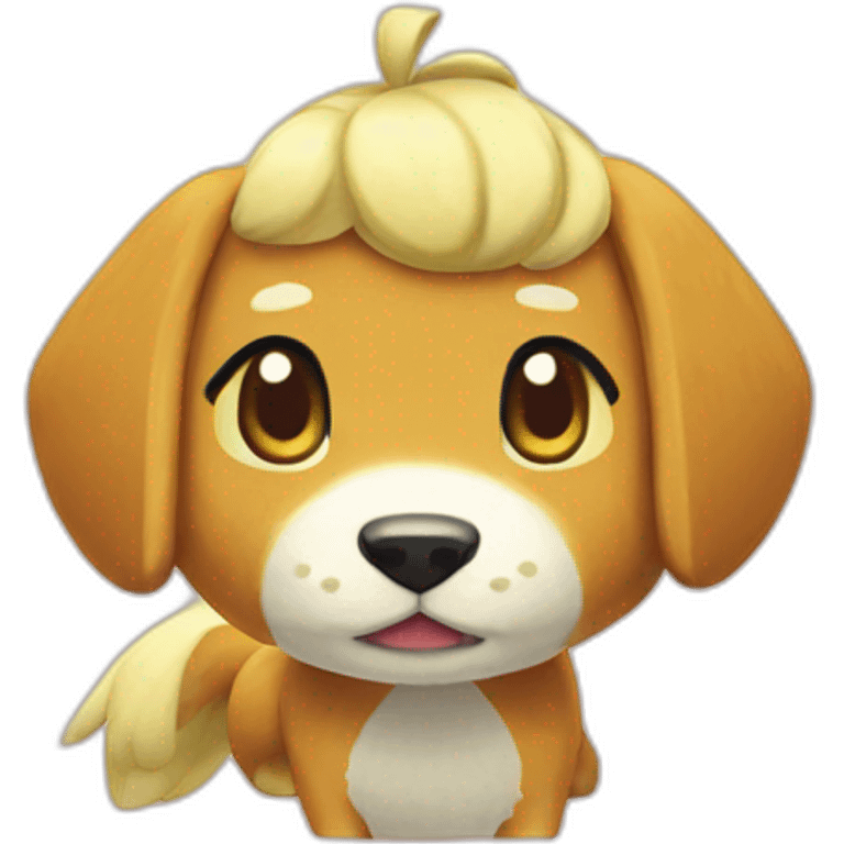 Isabelle animal crossing emoji