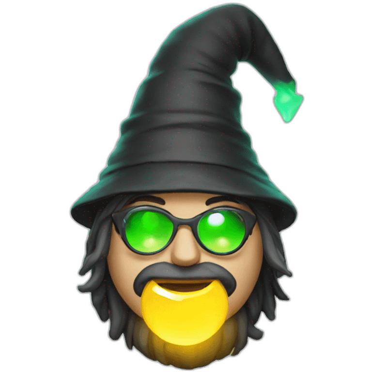 rave wizard emoji