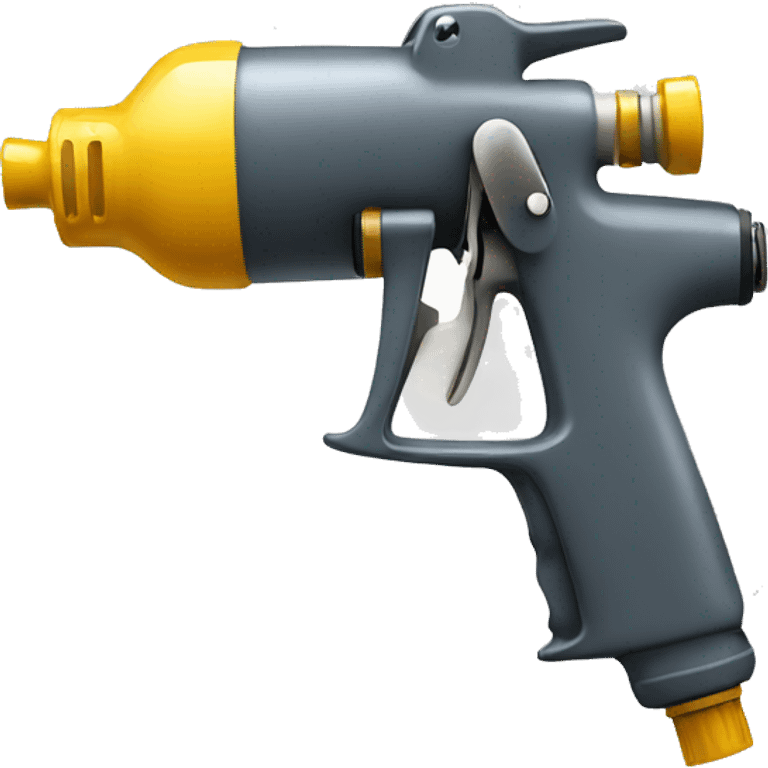 Spray gun emoji