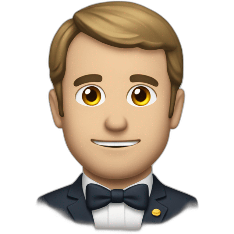 Macron qui fume emoji