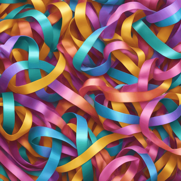 ribbons emoji