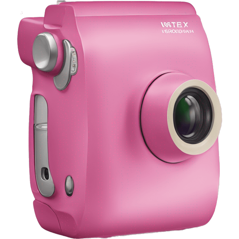 instax mini pink emoji