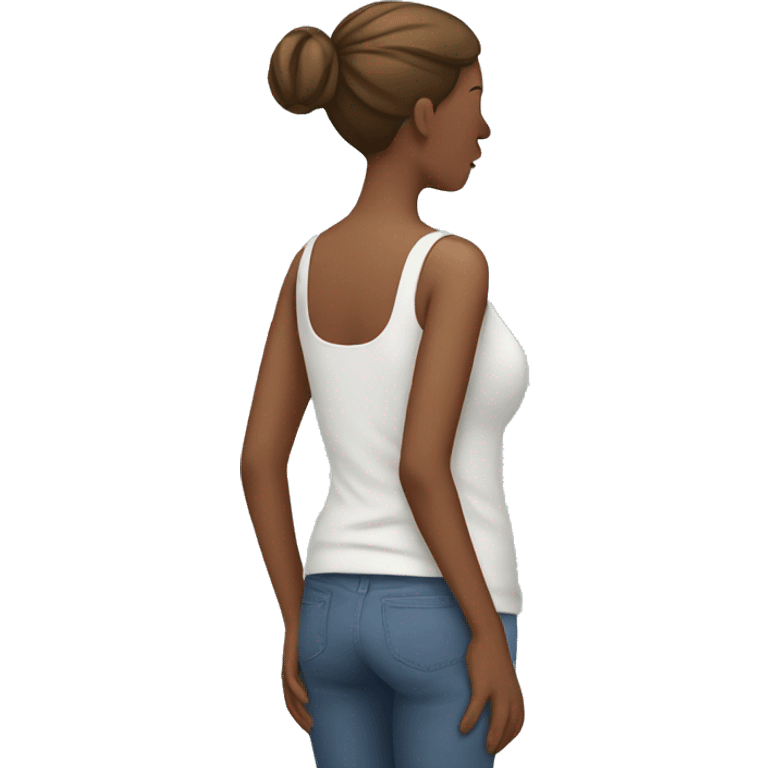 woman with back pain emoji