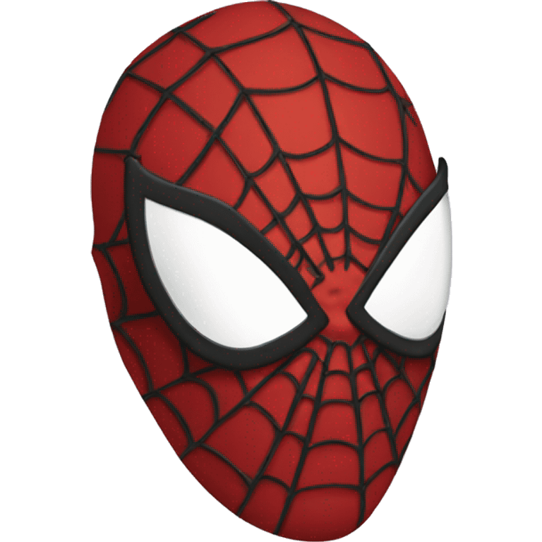 Spiderman mask emoji