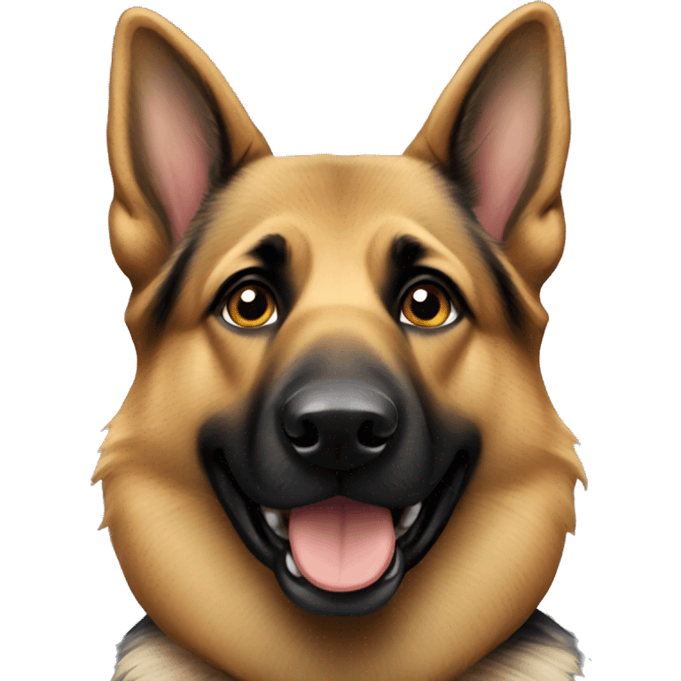 German shepherd  emoji