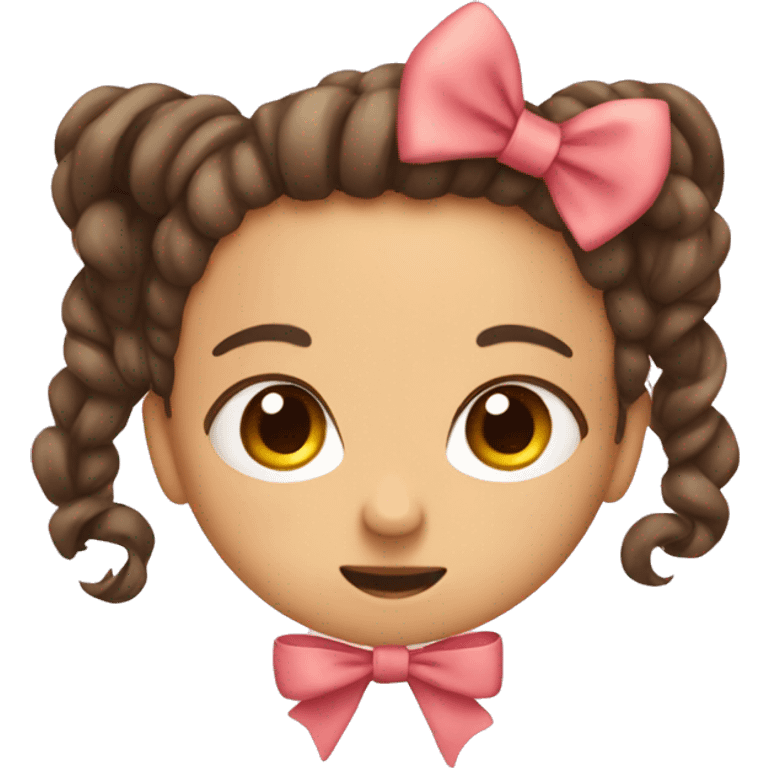 Cute bow emoji