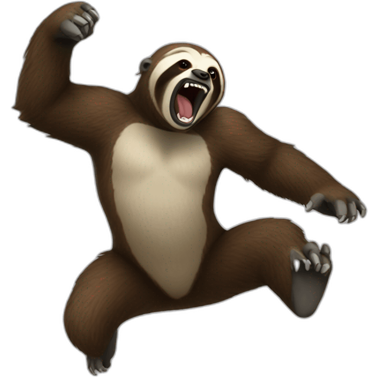 raging sloth emoji