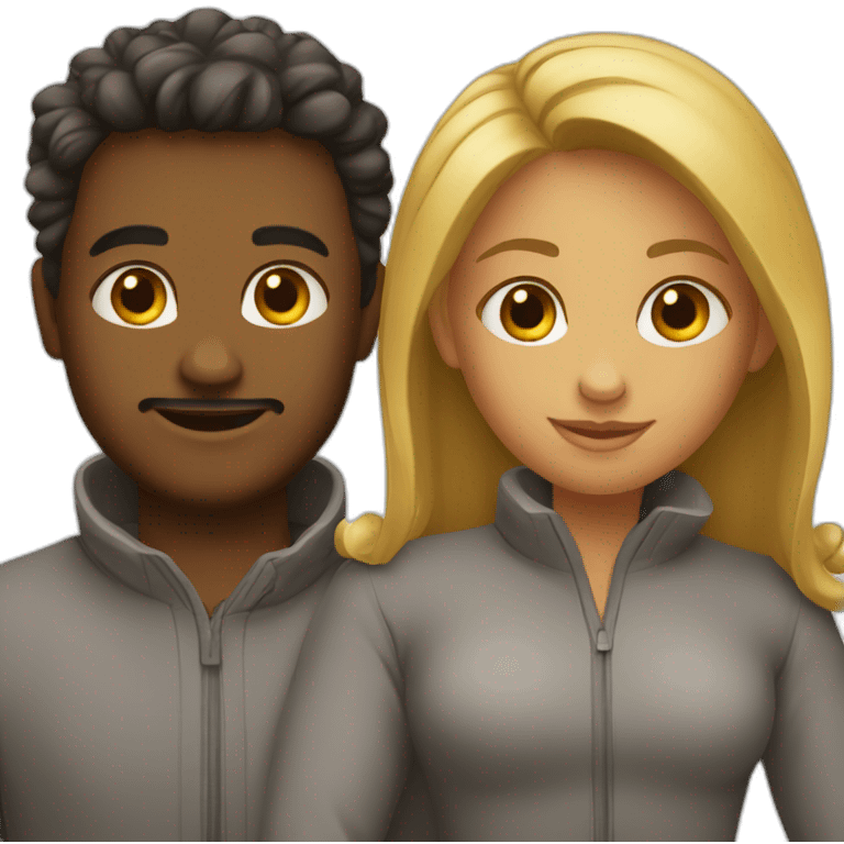 Deux personnes amoureuse emoji