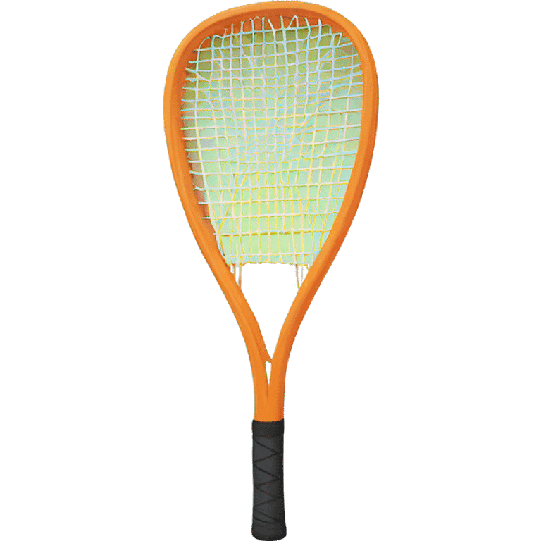 Squash racket emoji