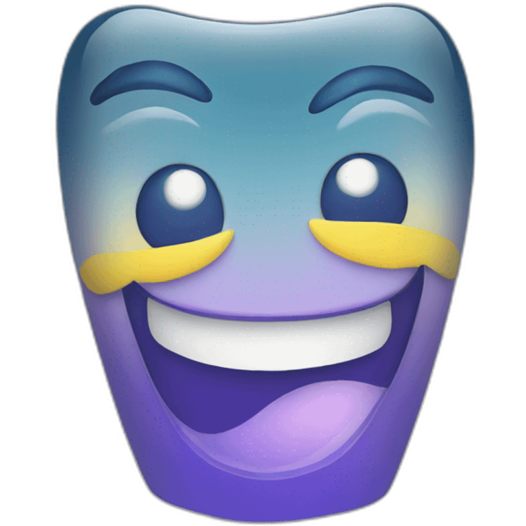 smile water icon 3d emoji