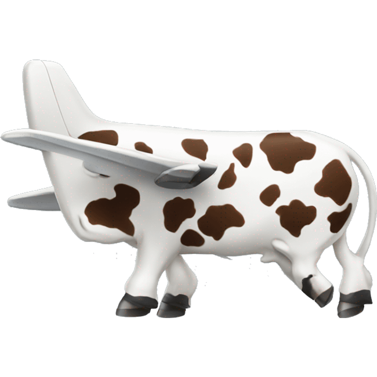 airplane cow emoji